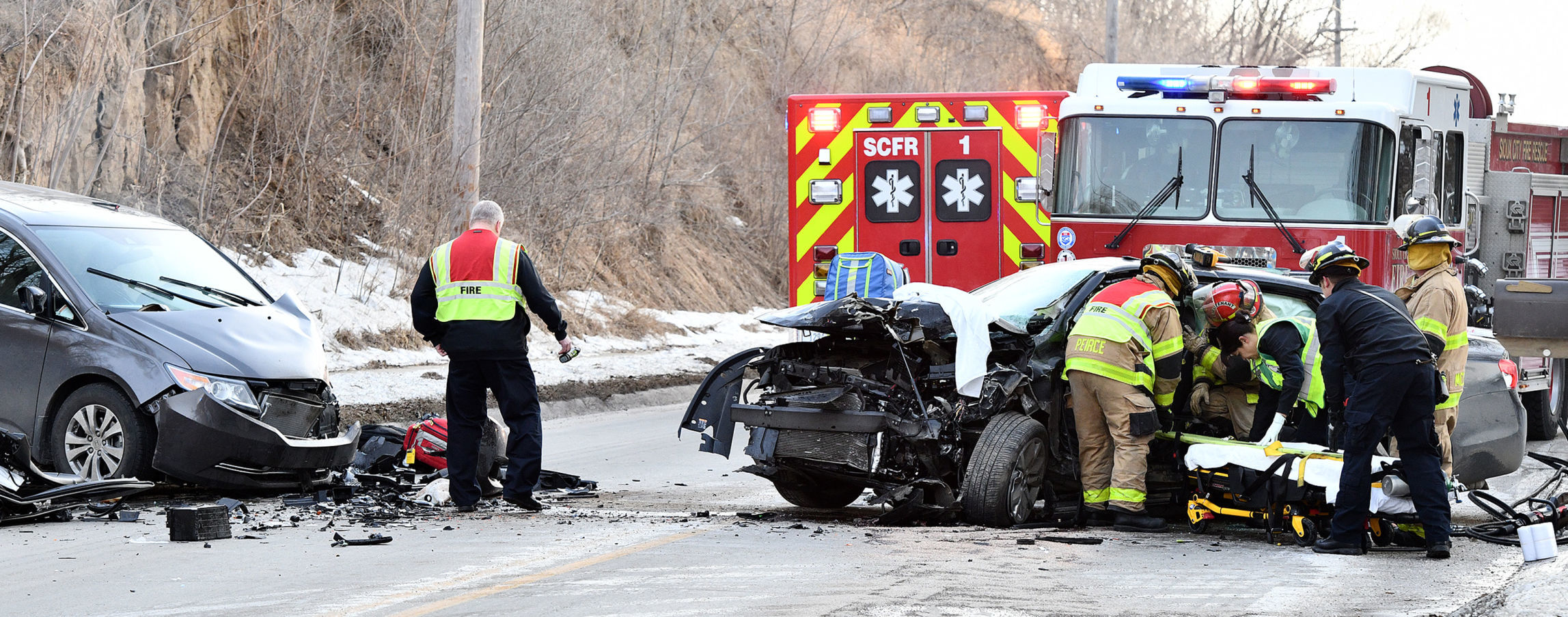 Military Road accident